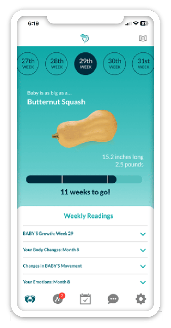 Mobile app screen of Marani