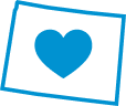 Wyoming heart icon