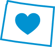 Wyoming heart icon